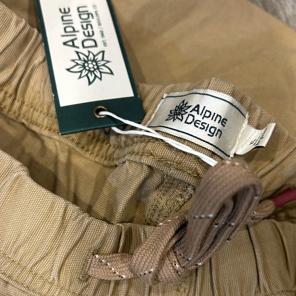Alpine Design Women XL Hike Pant Sahara Sand Mid Rise Straight Leg Ankle Casual - Picture 6 of 8